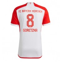 Pánský Fotbalový dres Bayern Munich Leon Goretzka #8 2023-24 Domácí Krátký Rukáv
